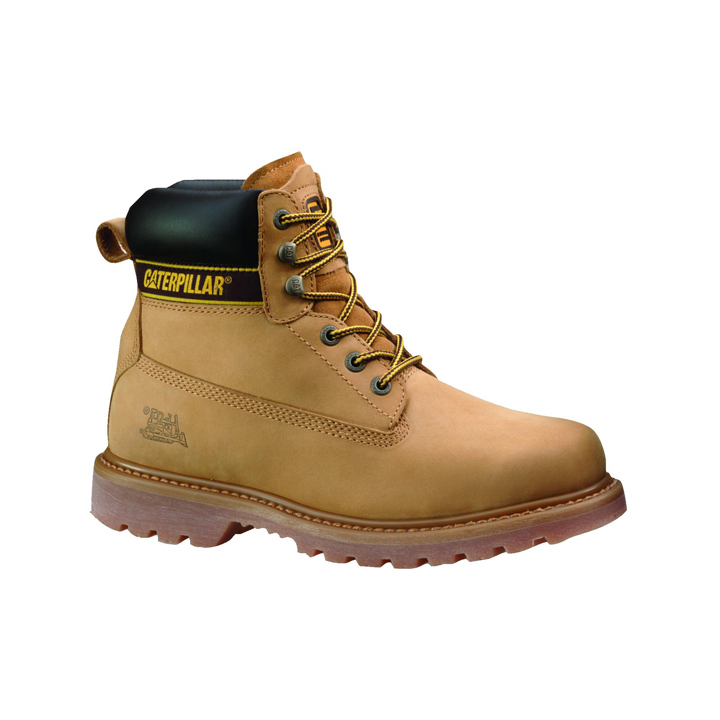 Caterpillar Holton St - Mens Work Boots - Orange - NZ (732GCTSYQ)